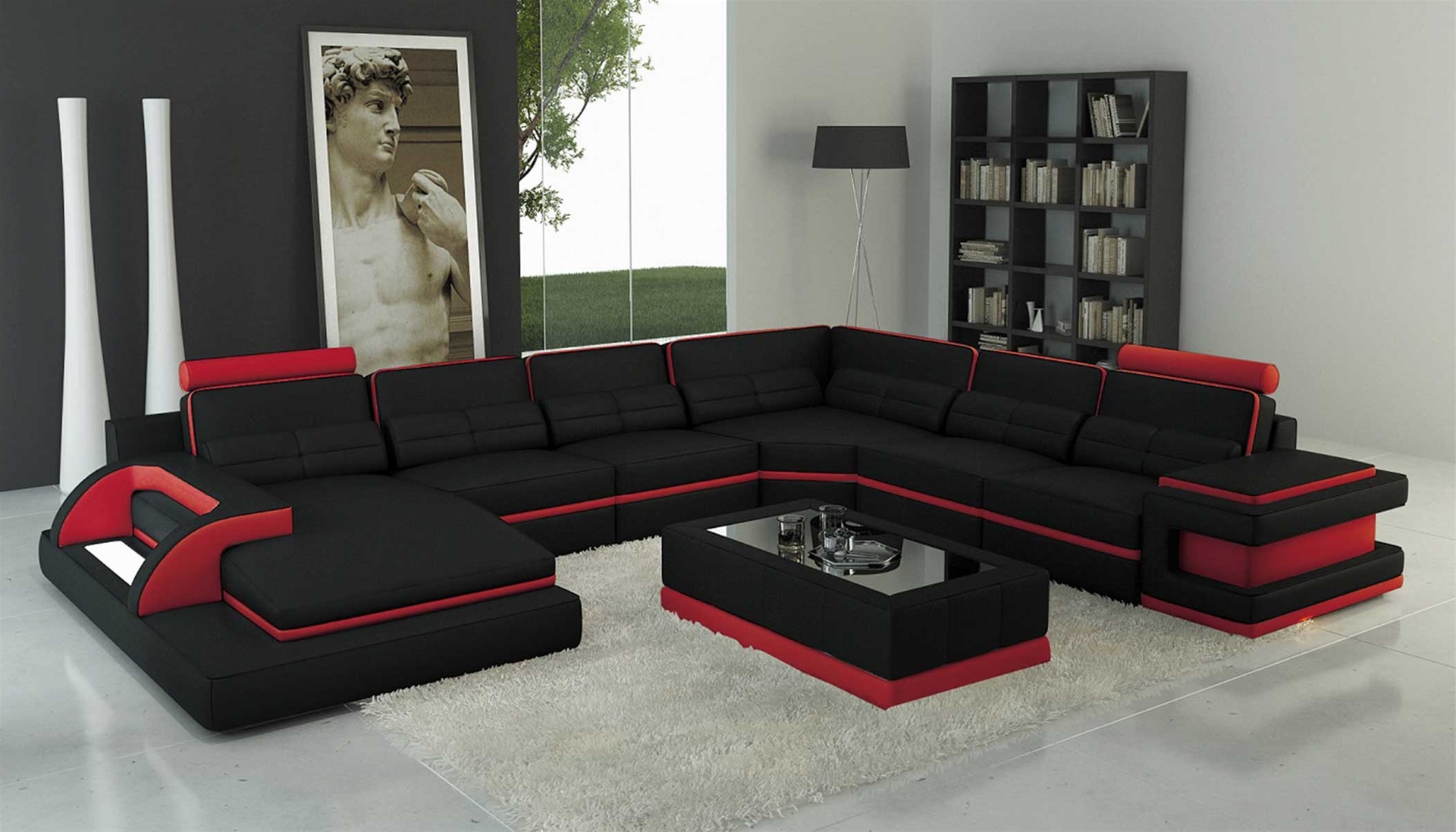 Ghế sofa bọc nỉ chất lượng cao GHS-8280